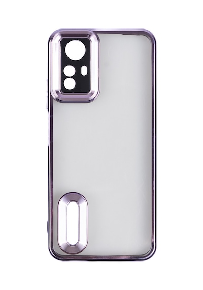 Xiaomi Redmi Note 12s Kılıf Kamera Lens Korumalı Logo Gösteren İnce Hafif Pazarplus Rose Gold
