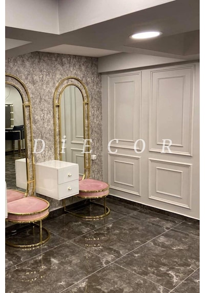 Diecor Dekoratif Boyanabilir 1 Adet 6 Cm Eğimli Polistren Duvar Çıtası Beyaz 60 X 17 Model:xa245