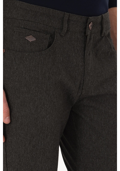 U.S. Polo Assn. Erkek Koyu Yeşil Kanvas Pantolon 50311608-VR079