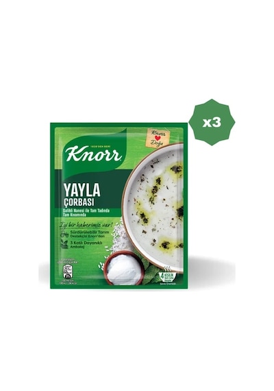 Knorr Yayla Çorbası - 3 Adet