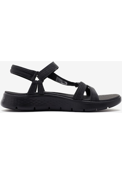 Skechers Go Walk Flex Sandal - Sublime Kadın Siyah Sandalet 141451 Bbk Siyah