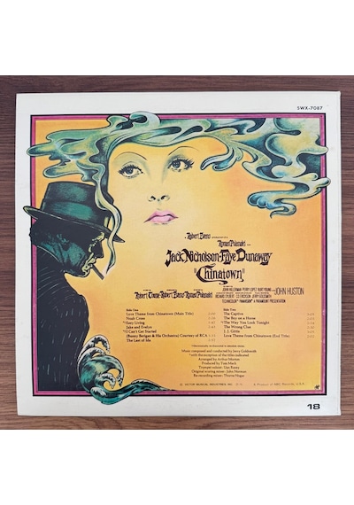 Jerry Goldsmith Chinatown Original Soundtrack