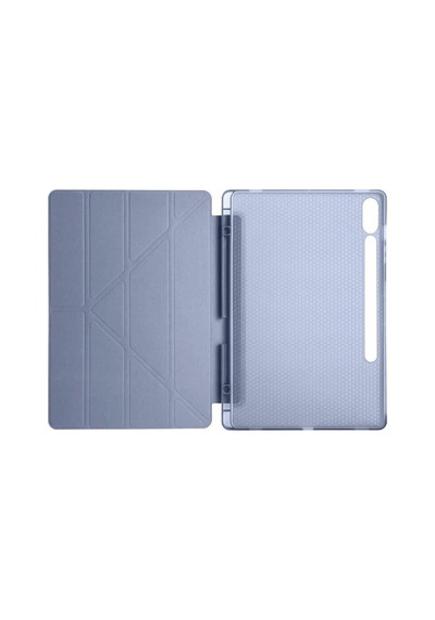 Uray Store Samsung Galaxy Uyumlu X510 Tab S9 Fe 11 Kılıf Kalemlikli Mars Tablet Kılıfı - Lavender Arka Kapak