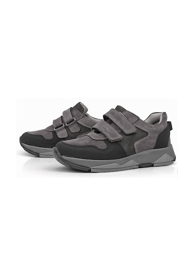 Ortopedikal 3880 Rakerplus Hakiki Deri Koyu Gri-siyah Çocuk Sneakers Spor Ayakkabı Cırtlı Koyu Gri-siyah Ortopedikal 3880 Rakerplus Hakiki Deri Koyu Gri-siyah Çocuk Sneakers Spor Ayakkabı Cırtlı Koyu Gri-siyah