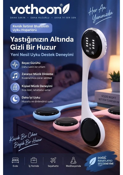 Magicool Taşınabilir Rahatlatıcı Uyku ve Doğa Sesleri Cihazı Yağmur, Dalga, Ninni Ve Doğal Sesler Beyaz