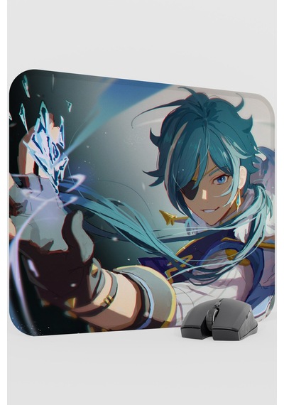 Kaeya Genshin Impact Anime Oyuncu V2 - 48x40 Xl Gaming Mouse Pad Fare Altlığı
