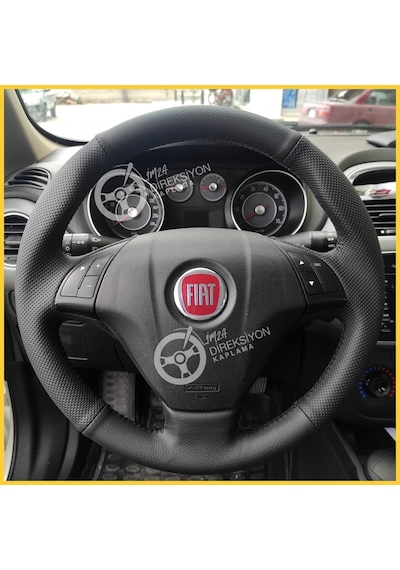 Fiat Linea (Tuşlu) Araca Özel Direksiyon Kılıfı
