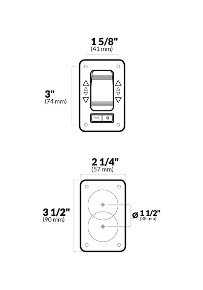 Tekne Irgat Butonu. Bada Irgat Butonu. On-Off Switch