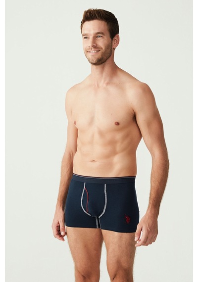 U.S. Polo Assn. Erkek 2'Li Boxer Çok Renkli 80093