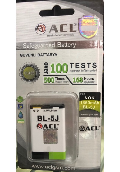 Nokia Bl-5J 5228 5230 5235 5800 5300 C6 N900 X6 X100 X100 Batary