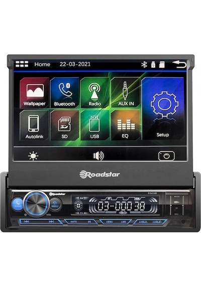 OTO TEYP INDASH 7 4X50W ANDROID BT/USB/SD/AUX/FM ROADSTAR RD-6200