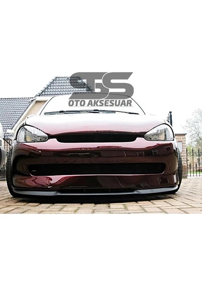 Opel Corsa B Cupra R Uyumlu Ön Lip Mat Siyah Ön Tampon Lip