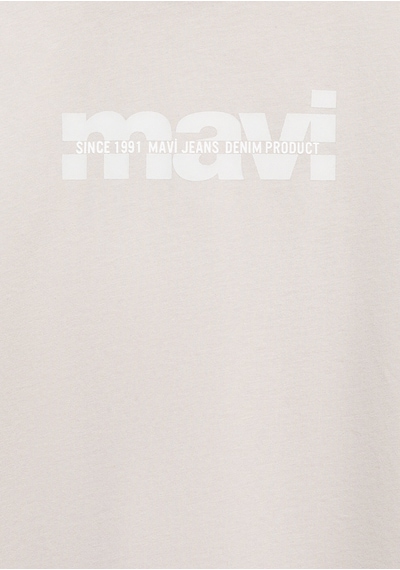Mavi - Mavi Baskılı Gri Tişört 6610444-90782 Gri