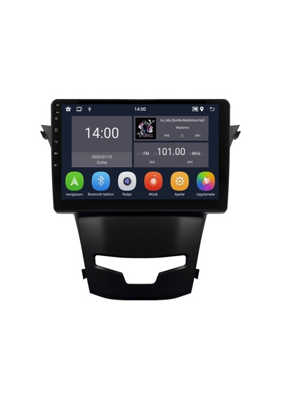 Ssangyong Korando Android Multimedya Sistemi 2014-2018 Crv-4923xd 9"