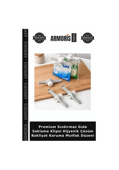 Premium Sızdırmaz Gıda Saklama Klipsi Hijyenik Çözüm Bakliyat Koruma Mutfak Düzeni Çok Renkli