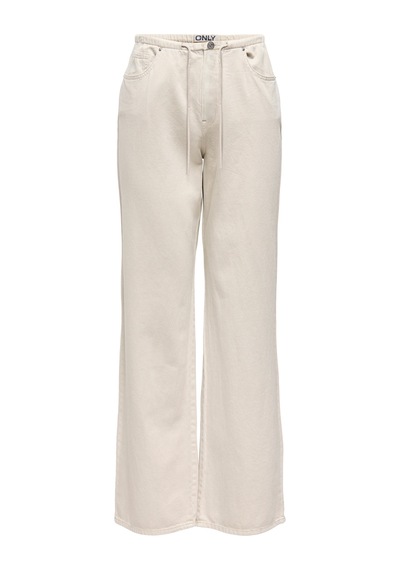 Only Onlsilla Pamuklu Regular Fit Yüksek Bel Geniş Paça Pantolon Bayan Pantolon 15364334 Taş Only Onlsilla Pamuklu Regular Fit Yüksek Bel Geniş Paça Pantolon Bayan Pantolon 15364334 Taş