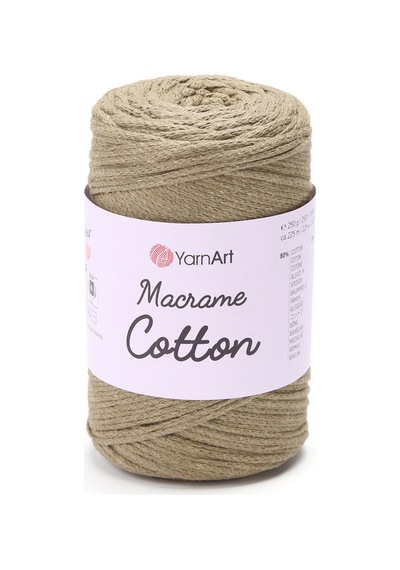 Macrame Cotton %80 Pamuk %20 Polyester 250 G 225 M Makrome İpi-793-1 Adet