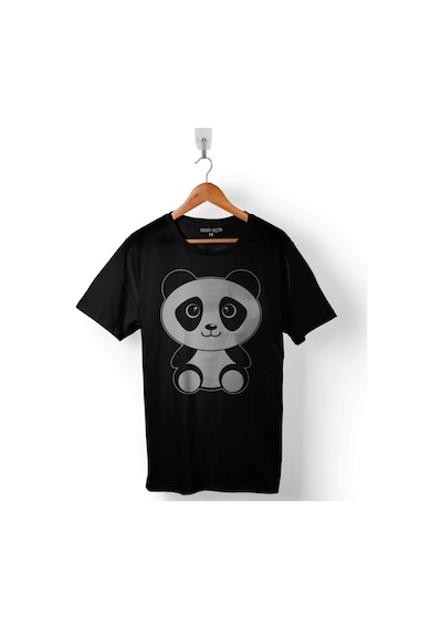 Panda Aşkı Heart Love Kalp Ayı Bear Baskılı Tişört Unisex T-shirt 001