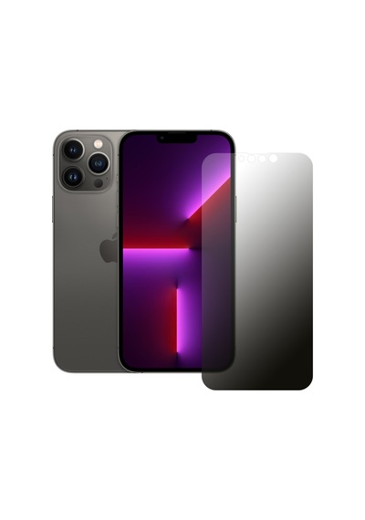 Apple Uyumlu iPhone 13 / 13 Pro Hayalet Privacy FlexiGlass MAT Nano Ekran Koru Apple Uyumlu iPhone 13 / 13 Pro Hayalet Privacy FlexiGlass MAT Nano Ekran Koru