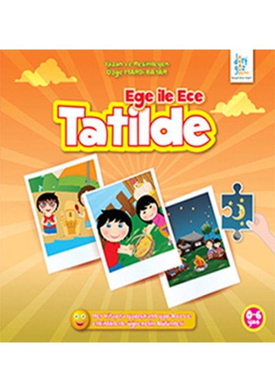 Ege İle Ece Tatilde - Özge Mardi Bayar - Dört Göz Yayınları