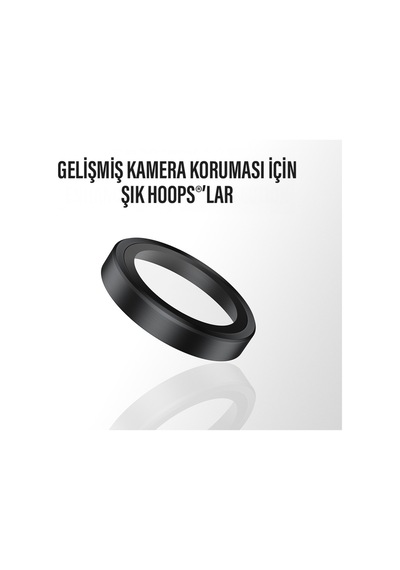Hoops Samsung Uyumlu Galaxy Z Fold6 Siyah Kamera Lens Koruyucu