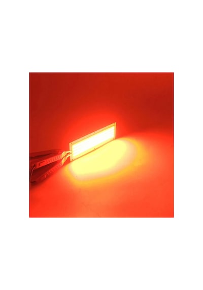 12v Dc, 12w Kırmızı Cob Led, Kendin Yap Projeksiyon Cihazları İçin - 1 Adet Gönderilecektir