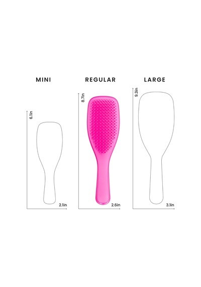 The Ultimate Detangler Runway Pink Saç Fırçası-tarak