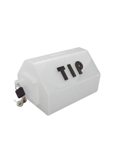 Beyaz Tipbox Bahşiş Kutusu 15x10xh11cm