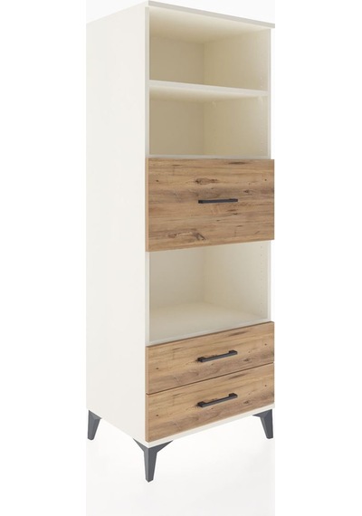 Hyperion Dolap 3 Raflı 3 Çekmeceli 60x44x163 Aytaşı-çam Aytaşı