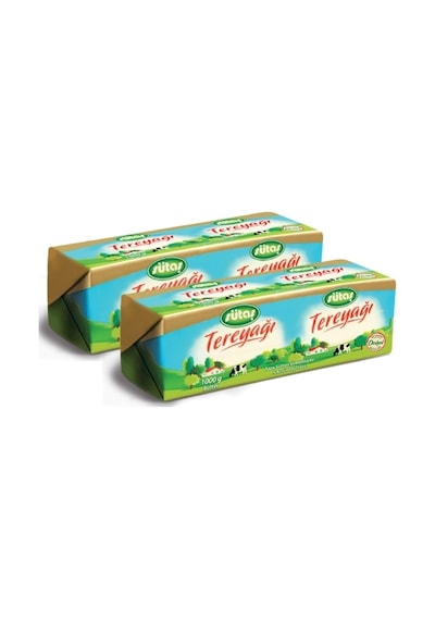 Sütaş Tereyağı 2 x 1 KG