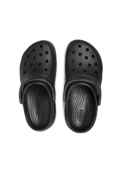Crocs Classic Platform Clog W Kadın Terlik-23656 siyah