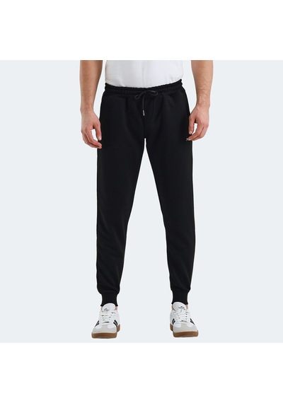 Slazenger CUPA I Erkek Cepli Siyah Eşofman Altı