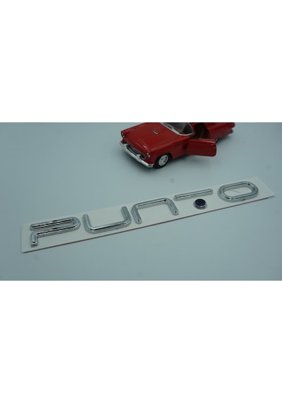 Fiat Punto Yeni Nesil Bagaj Krom Abs 3M 3D Yazı Logo Amblem