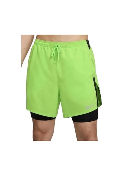 Nike Dri-fit Run Division Hybrid Stride 8'' 2-ın-1 Running Erkek Şort Dx0841-313 Aslan Sport Yeşil