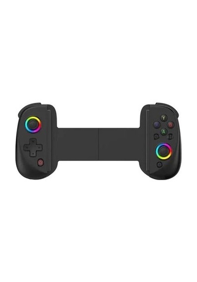 Bsp D8 Pro Rgb Telefon Tablet P3 P4 Android Apple Uyumlu iOS İçin Bluetooth 5.2 Joystick Gamepad Siyah