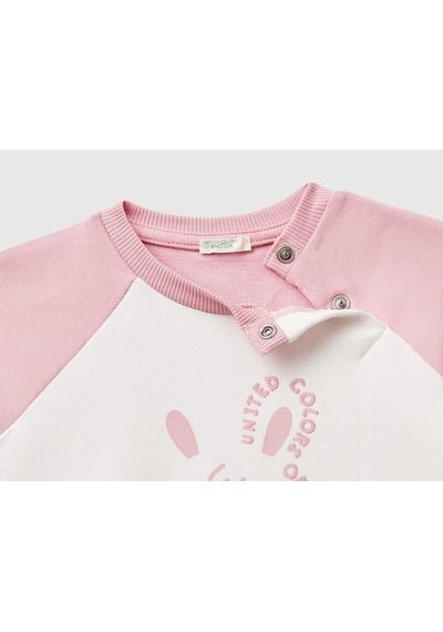 Benetton Nb Yenidoğan 2li Takım Pembe