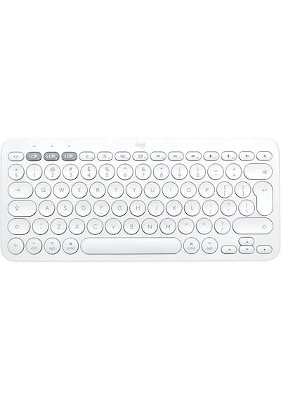 K380s Pebble Keys 2 Çoklu Cihaz Özellikli Bluetooth İngilizce Q