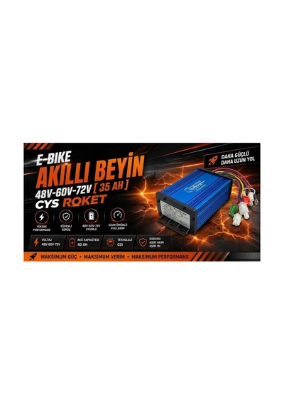 E-bıke Akıllı Beyin 48v-72v 35 Ah Cys Roket Diğer