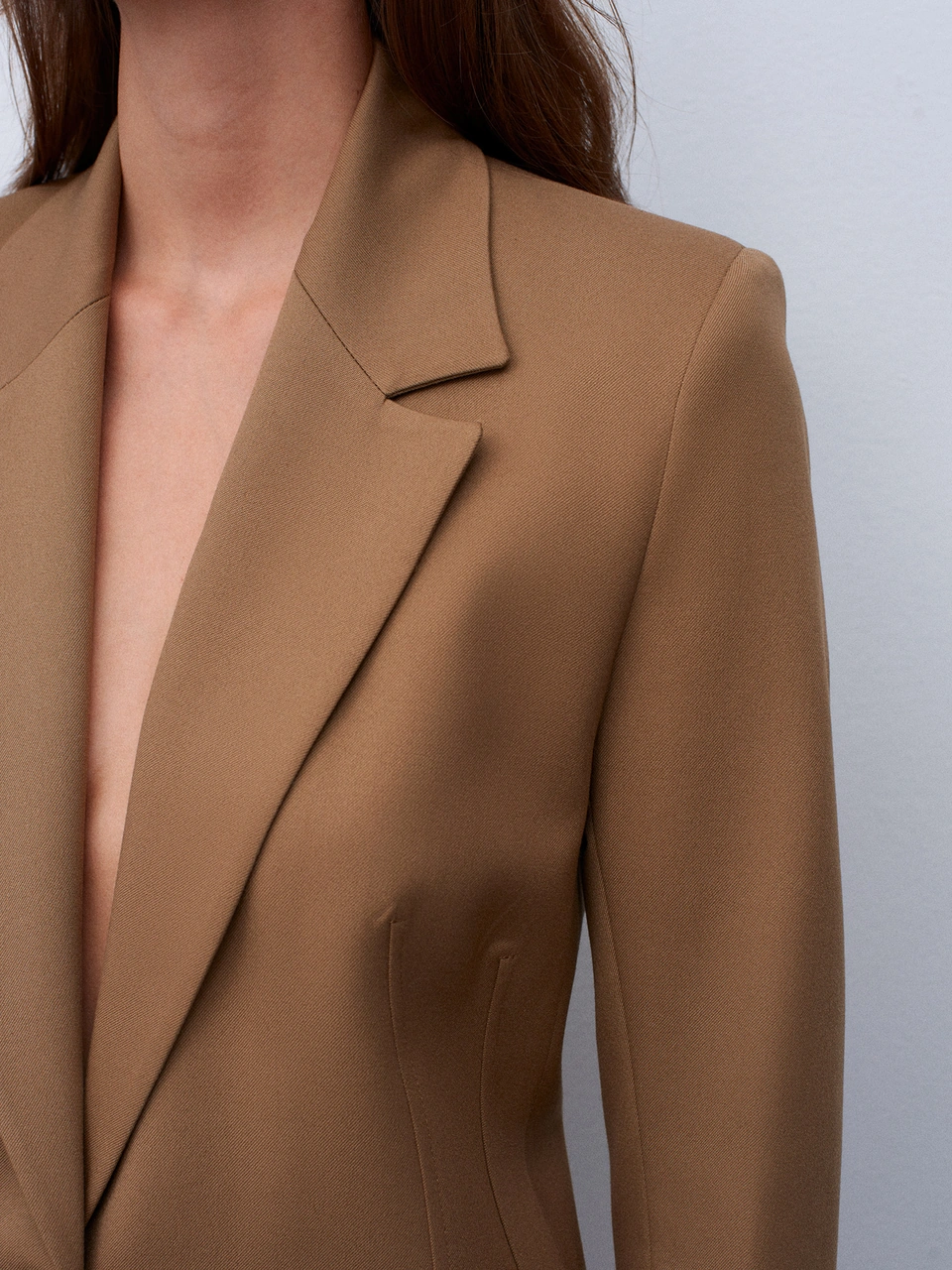 Dilvin 60775 Blazer Ceket-camel CAMEL