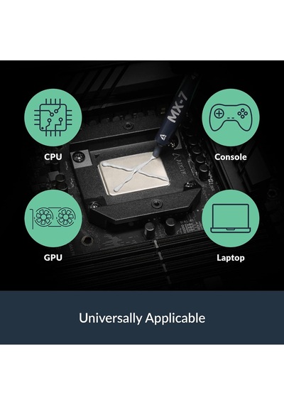 Mx-7 4 G - Cpu'lar, Konsollar, Grafik Kartları, Dizüstü Bilgisayarlar, İşlemciler, Çok Yüksek Isı İletkenliği, Uzun Dayanıklılık, İletken Olmayan, Kapasitif Olmayan Üstün Performanslı Termal