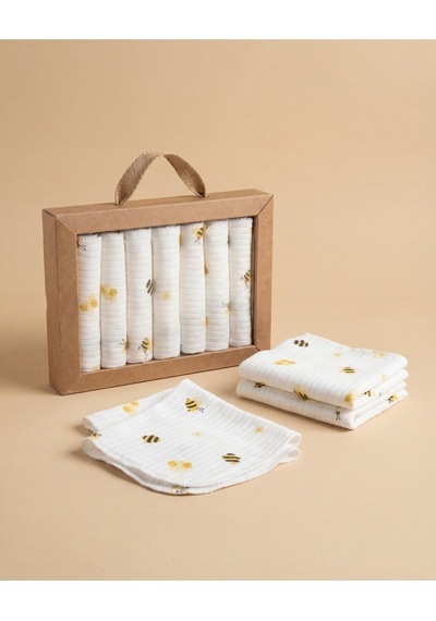 Minory Baby - Bebek Mendili / Ağız Mendili Çok Renkli 25 X 25