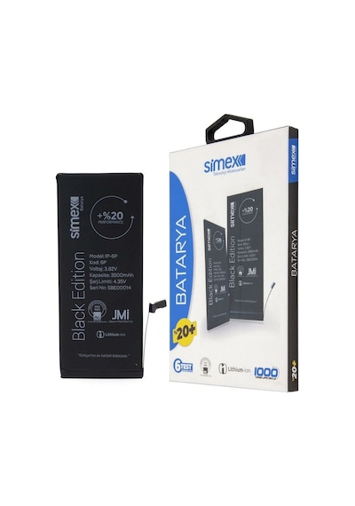 Simex Apple Uyumlu iPhone 6g Plus İle  Performance Sbt-02 Batarya