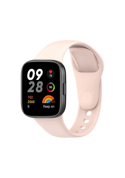 Gld-spt- Newface Xiaomi Redmi Watch 3 Klasik Kordon - Pudra