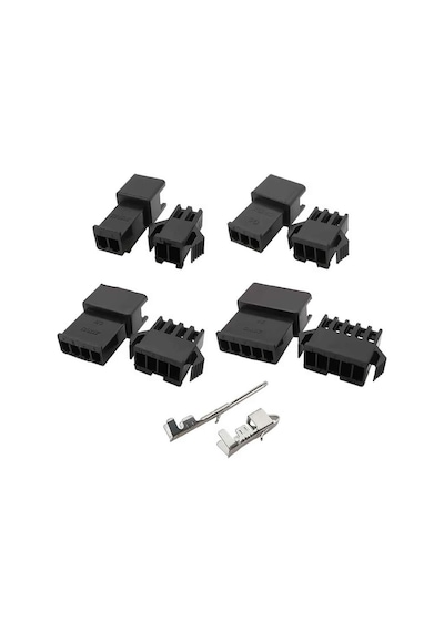 Jst Sm Konnektör Set 200 Parça Set Kutulu 2 3 4 5 Pin Erkek Dişi Terminal Konnektör Sıkmalı Pin