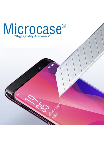 Oppo Find X 3D Curved Tam Kaplayan Tempered Glass Cam