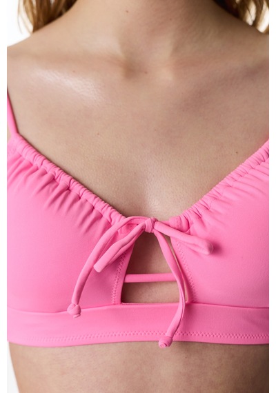 Penti Pembe Front Opening Bikini Üstü
