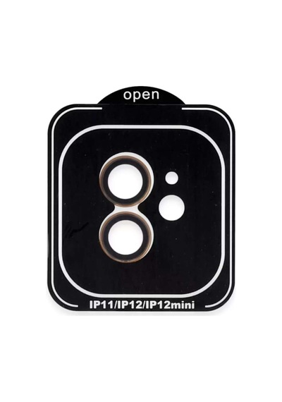 İphone 11 Pvd Metal Kamera Lens - Turuncu Diğer