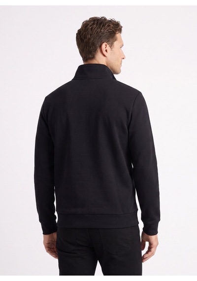 Fabrika Siyah Erkek Slim Fit Sweatshirt F6wm-swt 2051