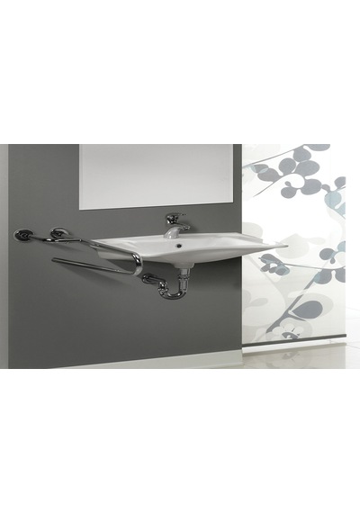 Turkuaz Seramik Bedensel Engelli Lavabo 60 CM 017100U