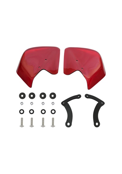 Gp Kompozit Yamaha Nmax 125 / 155 2015-2022 Uyumlu Elcik Koruma Kırmızı